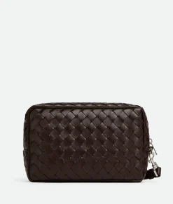 Intrecciato Pouch With Wristlet