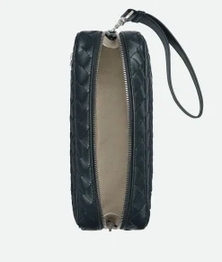 Intrecciato Pouch With Wristlet
