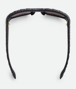 Intrecciato Rectangular Sunglasses