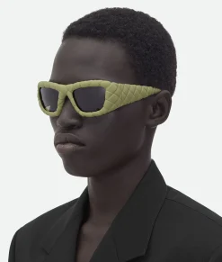 Intrecciato Rectangular Sunglasses
