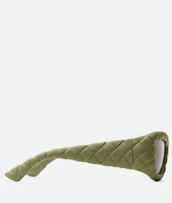 Intrecciato Rectangular Sunglasses