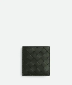 Intrecciato Slim Bi-Fold Wallet