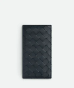 Intrecciato Slim Long Wallet