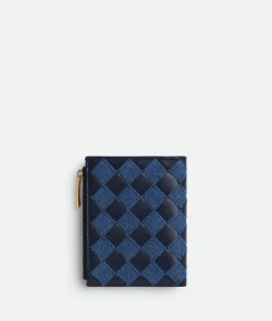 Intrecciato Small Bi-Fold Wallet