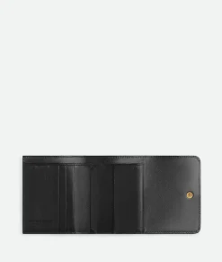 Intrecciato Tri-Fold Wallet