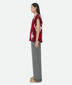 Intreccio Argyle Wool Gilet