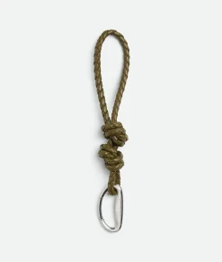 Intreccio Key Ring With Drop Hook