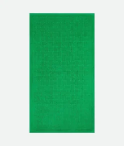 Intreccio Pattern Cotton Terry Beach Towel