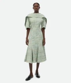 Knotted Viscose Dress