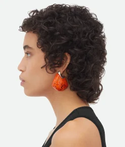 Large Fin Ceramic Earrings