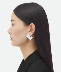 Large H Beam Earrings