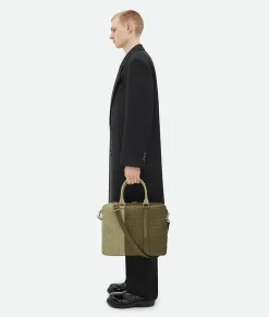 Large Intrecciato Briefcase