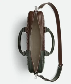 Large Intrecciato Briefcase