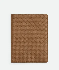 Large Intrecciato Notebook Cover