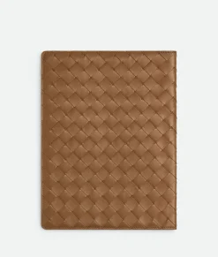 Large Intrecciato Notebook Cover