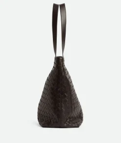 Large Intrecciato Zipped Tote