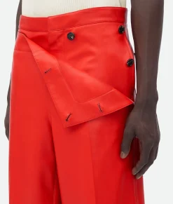 Leather Sailor Trousers