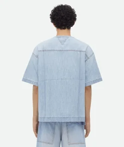 Light Bleached Denim T-Shirt