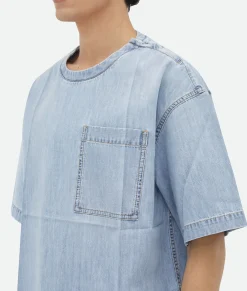 Light Bleached Denim T-Shirt