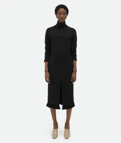 Light Cotton Tweed Skirt