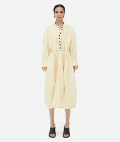 Light Cotton Twill Balloon Dress