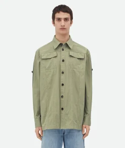 Light Cotton Twill Overshirt