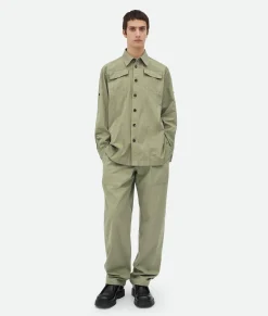 Light Cotton Twill Overshirt
