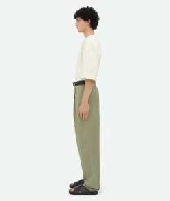 Light Cotton Twill Trousers