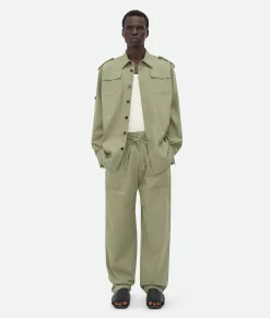 Light Cotton Twill Trousers