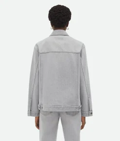 Light Grey Washed Denim Jacket