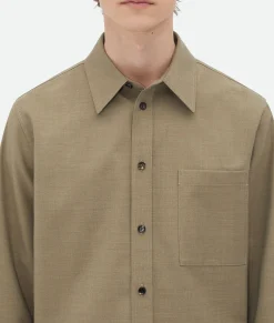 Light Tailored Wool Shirt