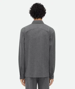 Light Wool Flannel Shirt