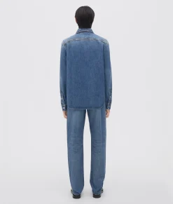 Medium Washed Denim Shirt