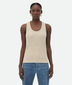 Melange Cotton Rib Tank Top