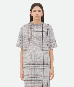 Notebook Cotton Viscose Jacquard T-Shirt