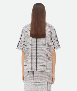 Notebook Cotton Viscose Jacquard T-Shirt