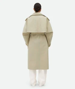 Notebook Wool Cotton Trench Coat
