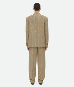 Prince Of Wales Wool Jacket