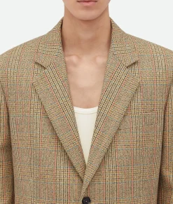 Prince Of Wales Wool Jacket