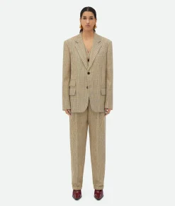 Prince Of Wales Wool Jacket