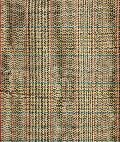 Prince Of Wales Wool Trousers