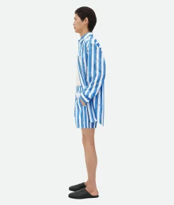 Printed Cotton Shorts