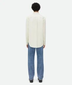 Printed Leather Check Shirt