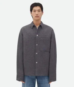 Reversible Wool Denim Jacket