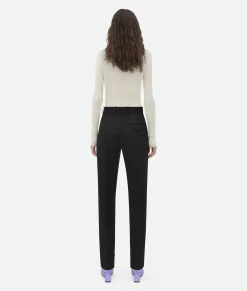 Sartorial Wool Slim Leg Pants