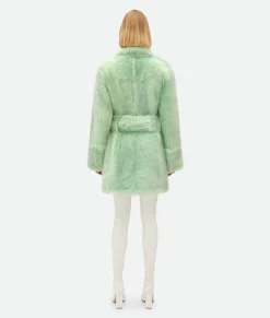 Shearling Belted Coat