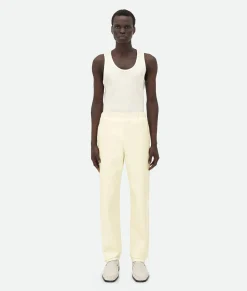 Shiny Leather Elasticated Trousers