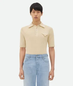 Slim Fit Light Linen Polo