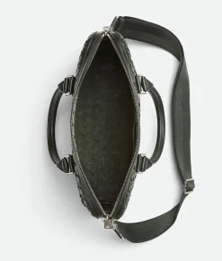 Slim Intrecciato Briefcase