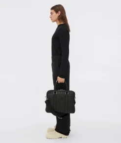 Slim Intrecciato Briefcase